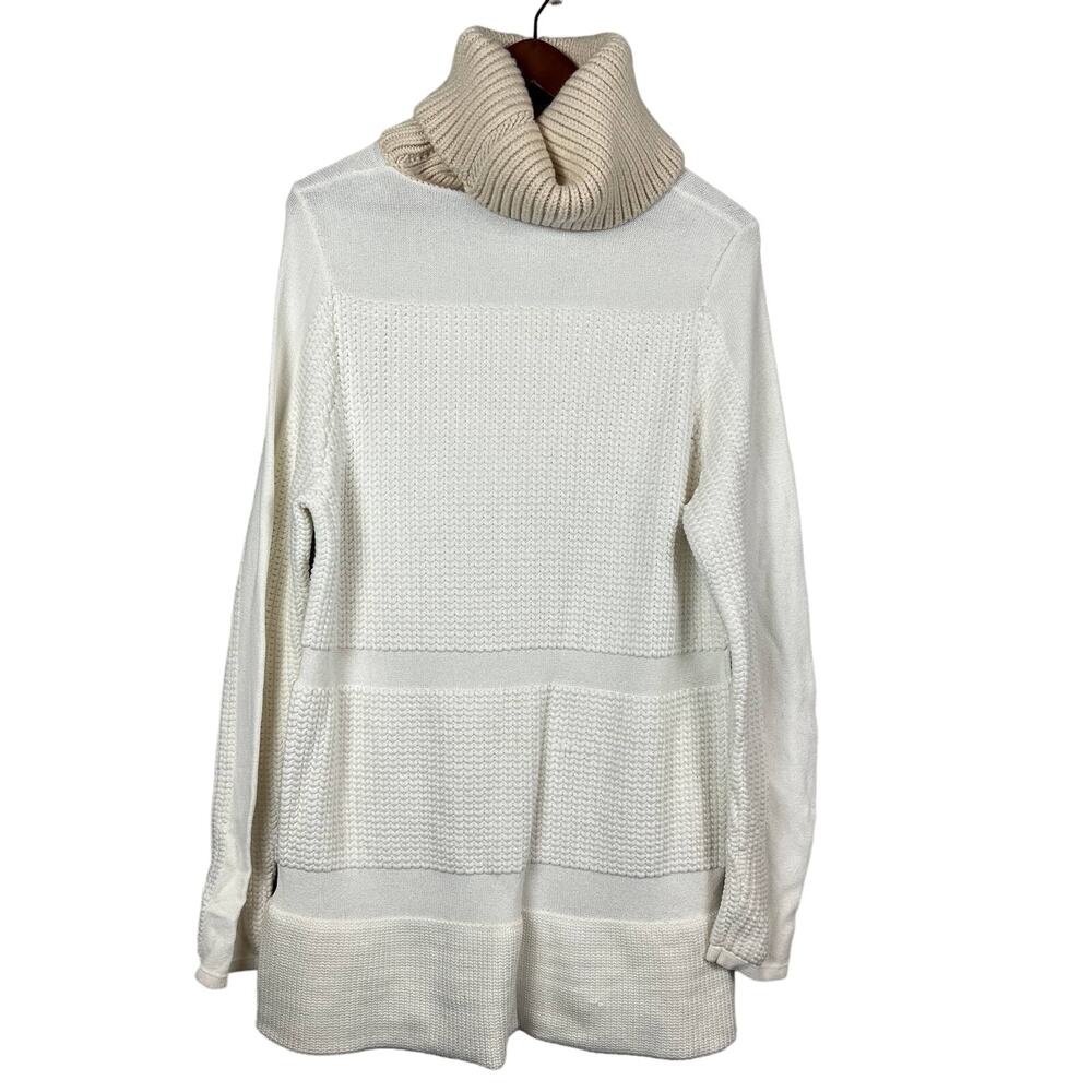 Helmut Lang Heavy Rib Knit Turtleneck Sweater Dress - M